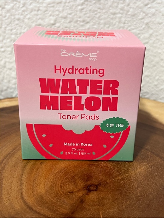 The Creme Shop Other - the CRÈME shop Hydrating Watermelon Toner Pads — Pink